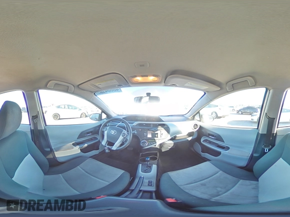 2012 Toyota Prius One with VIN JTDKDTB30C1023850, listed as a Copart auction lot 46884765 with 201,849 mi miles and Salvage Title. Bid and sale history available at carsss.com. Image 12.