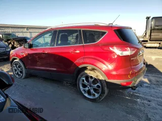 2014 Ford Escape Titanium with VIN 1FMCU9J93EUD36496, listed as a Copart auction lot 89377665 with 88,976 mi miles and Salvage Title. Bid and sale history available at DreamBid. Image 2.