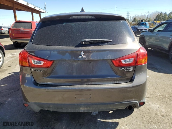 2017 Mitsubishi Outlander Sport ES 2.0 with VIN JA4AP3AU2HZ008539, listed as a Copart auction lot 46605875 with 129,361 mi miles and Salvage Title. Bid and sale history available at carsss.com. Image 6.