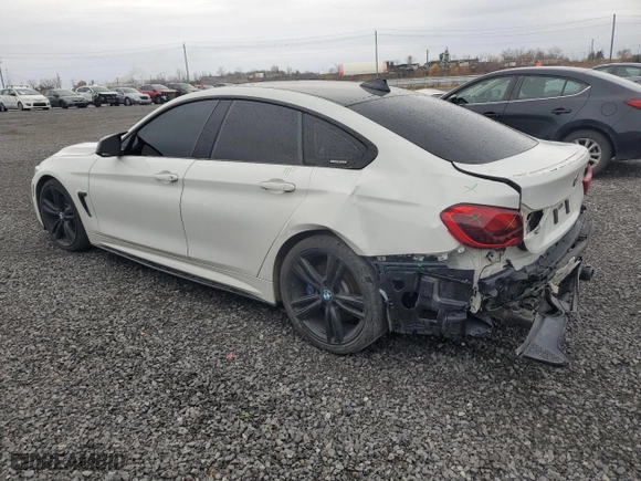 2017 BMW 4 Series 440i xDrive with VIN WBA4E5C57HG188927, listed as a Copart auction lot 78727894 with 93,881 mi miles and Salvage Title. Bid and sale history available at carsss.com. Image 2.