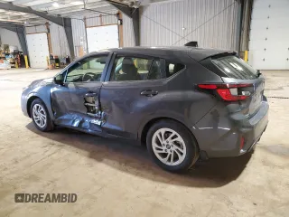 2025 Subaru Impreza z VIN JF1GUABC2S8205877, wystawiony jako Copart lot #48058695 z przebiegiem 648 mil mil oraz Szkoda całkowita • Salvage title. Historia ofert i sprzedaży dostępna na DreamBid. Obrazek 2.