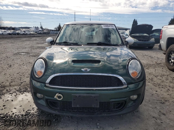 2011 MINI Hardtop S with VIN WMWSV3C55BTY24299, listed as a Copart auction lot 54725755 with 82,489 mi miles and Salvage Title. Bid and sale history available at DreamBid. Image 5.
