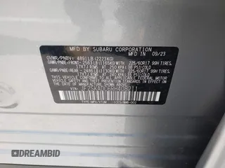 2024 Subaru Forester Premium с VIN JF2SKADC6RH408211, выставлен на аукционе IAAI как лот 42296810 с пробегом 7 785 миль миль и . История ставок и продаж доступна на DreamBid. Изображение 9.