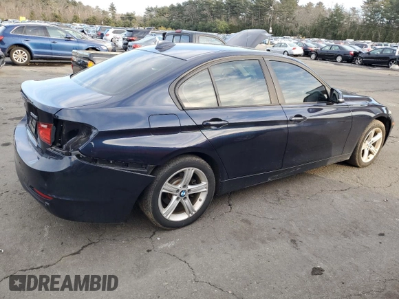 2015 BMW 3 Series 328i xDrive with VIN WBA3B5G50FNS14551, listed as a Copart auction lot 46627015 with 76,837 mi miles and Salvage Title. Bid and sale history available at carsss.com. Image 3.