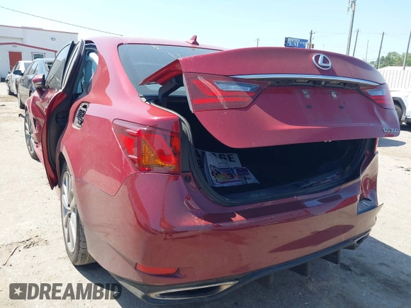 2014 Lexus GS 350 z VIN JTHBE1BL2E5043948, wystawiony jako IAAI lot #41990923 z przebiegiem Nie podano mil oraz . Historia ofert i sprzedaży dostępna na DreamBid. Obrazek 3.