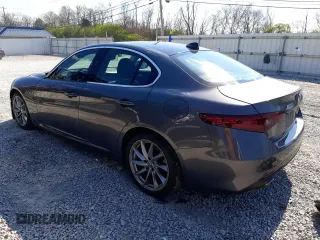 2017 Alfa Romeo Giulia with VIN ZARFAEBN1H7536624, listed as a Copart auction lot 48640104 with 100,829 mi miles and Salvage Title. Bid and sale history available at carsss.com. Image 2.