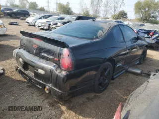 2004 Chevrolet Monte Carlo SS Supercharged with VIN 2G1WZ121849321915, listed as a Copart auction lot 75607764 with 58,730 mi miles and Salvage Title. Bid and sale history available at carsss.com. Image 3.