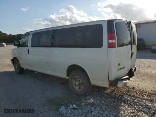 2017 Chevrolet Express Passenger LT with VIN 1GAZGPFG1H1337744, listed as a Copart auction lot 78469324 with 206,575 mi miles and Salvage Title. Bid and sale history available at carsss.com. Image 2.
