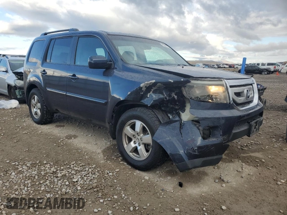 2011 Honda Pilot EX-L with VIN 5FNYF4H67BB103390, listed as a Copart auction lot 47647255 with 119,018 mi miles and Salvage Title. Bid and sale history available at carsss.com. Image 4.