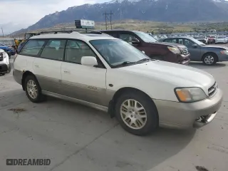 2001 Subaru Legacy Wagon Outback H6 L.L. Bean Edition with VIN 4S3BH806717664454, listed as a Copart auction lot 54248455 with 254,272 mi miles and Clean Title. Bid and sale history available at carsss.com. Image 4.