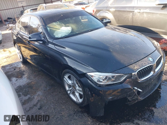 2014 BMW 3 Series 335i with VIN WBA3A9G55ENS64791, listed as a IAAI auction lot 40997669 with 65,335 mi miles. Bid and sale history available at carsss.com. Image 1.