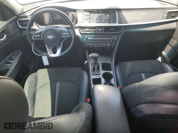 2019 Kia Optima LX with VIN 5XXGT4L31KG280094, listed as a Copart auction lot 58854685 with 46,955 mi miles and Salvage title. Bid and sale history available at DreamBid. Image 8.