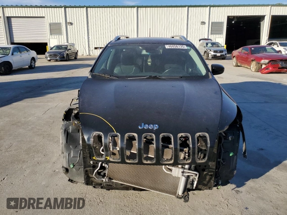 2018 Jeep Cherokee Latitude Plus with VIN 1C4PJLLB0JD512054, listed as a Copart auction lot 46856135 with 171,658 mi miles and Salvage Title. Bid and sale history available at carsss.com. Image 5.