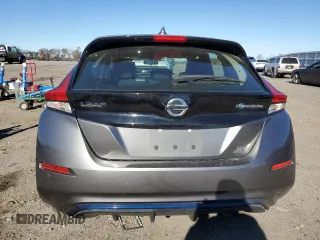 2020 Nissan LEAF with VIN 1N4BZ1BPXLC311054, listed as a Copart auction lot 80226864 with 46,874 mi miles and Salvage title. Bid and sale history available at DreamBid. Image 6.