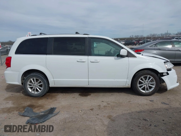 2018 Dodge Grand Caravan SXT with VIN 2C4RDGCG2JR283490, listed as a IAAI auction lot 41796929 with 157,836 mi miles and . Bid and sale history available at DreamBid. Image 13.