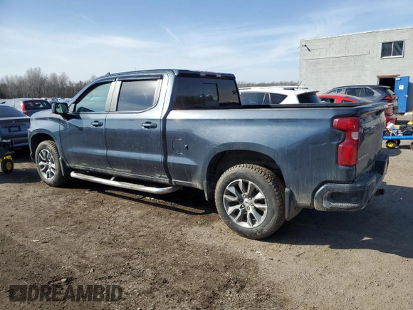 2021 Chevrolet Silverado 1500 RST with VIN 1GCUYEEL8MZ213046, listed as a Copart auction lot 46525415 with 59,671 mi miles and Salvage Title. Bid and sale history available at carsss.com. Image 2.
