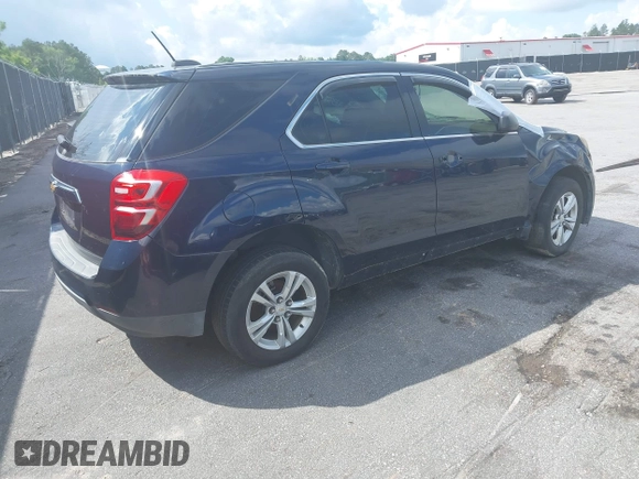 2017 Chevrolet Equinox LS with VIN 2GNALBEK4H1502891, listed as a IAAI auction lot 41694831 with 122,188 mi miles and . Bid and sale history available at DreamBid. Image 4.