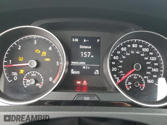 2015 Volkswagen Golf SportWagen TDI SE with VIN 3VWCA7AU3FM505246, listed as a Copart auction lot 45821964 with 98,305 mi miles. Bid and sale history available at carsss.com. Image 9.