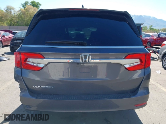 2018 Honda Odyssey EX-L z VIN 5FNRL6H7XJB067694, wystawiony jako IAAI lot #42177338 z przebiegiem 159 670 mil mil oraz . Historia ofert i sprzedaży dostępna na DreamBid. Obrazek 17.