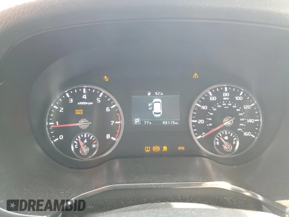 2021 Kia Telluride LX with VIN 5XYP24HC6MG127592, listed as a Copart auction lot 55353825 with 43,115 mi miles and Salvage title. Bid and sale history available at DreamBid. Image 9.