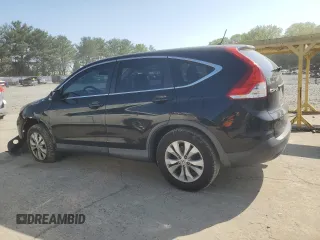 2013 Honda CR-V EX with VIN 2HKRM4H52DH661198, listed as a Copart auction lot 55302525 with 192,954 mi miles and Salvage Title. Bid and sale history available at DreamBid. Image 2.