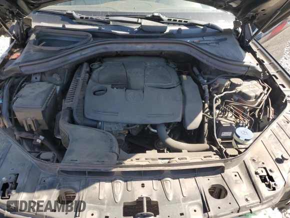 2015 Mercedes-Benz M ML 350 with VIN 4JGDA5JB3FA553624, listed as a Copart auction lot 48252185 with 117,172 mi miles and Salvage Title. Bid and sale history available at carsss.com. Image 11.