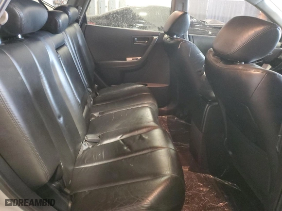 2004 Nissan Murano SE with VIN JN8AZ08W04W328819, listed as a Copart auction lot 52558075 with 171,641 mi miles and Salvage Title. Bid and sale history available at carsss.com. Image 11.