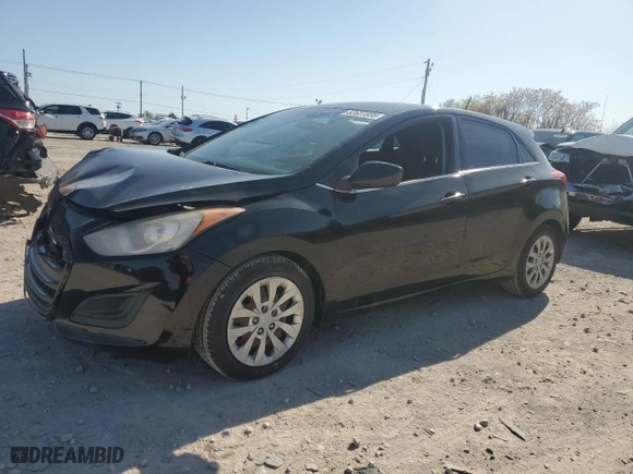 2016 Hyundai Elantra GT with VIN KMHD35LH5GU319223, listed as a Copart auction lot 52637035 with 120,478 mi miles and Salvage Title. Bid and sale history available at carsss.com. Image 1.