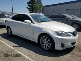 2012 Lexus IS 250 z VIN JTHBF5C2XC5162760, wystawiony jako Copart lot #57322465 z przebiegiem 104 665 mil mil oraz Szkoda całkowita • Salvage title. Historia ofert i sprzedaży dostępna na DreamBid. Obrazek 4.
