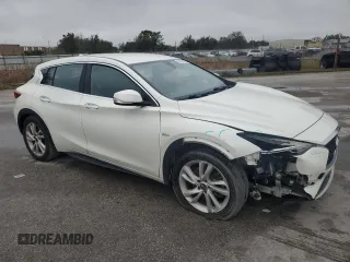 2017 Infiniti QX30 Premium with VIN SJKCH5CP6HA039710, listed as a Copart auction lot 86958824 with Not Provided miles and Salvage Title. Bid and sale history available at DreamBid. Image 4.