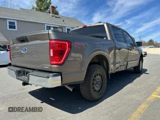 2023 Ford F-150 XL with VIN 1FTEW1EP1PFA41180, listed as a Copart auction lot 53303335 with 11,220 mi miles and Salvage Title. Bid and sale history available at carsss.com. Image 3.