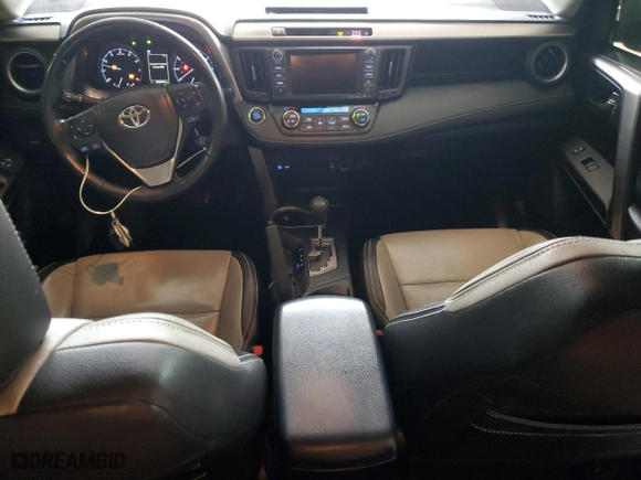 2017 Toyota RAV4 XLE with VIN JTMWFREV6HJ708292, listed as a Copart auction lot 45960185 with 256,078 mi miles and Salvage Title. Bid and sale history available at carsss.com. Image 8.