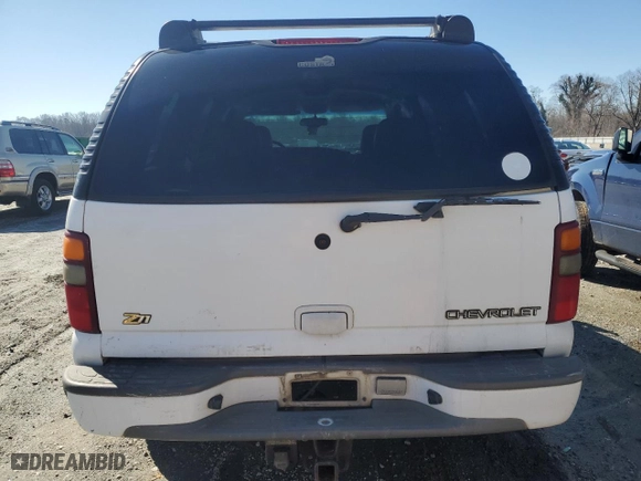 2003 Chevrolet Tahoe Z71 with VIN 1GNEK13T33R178634, listed as a Copart auction lot 45489675 with 283,256 mi miles and Clean Title. Bid and sale history available at carsss.com. Image 6.