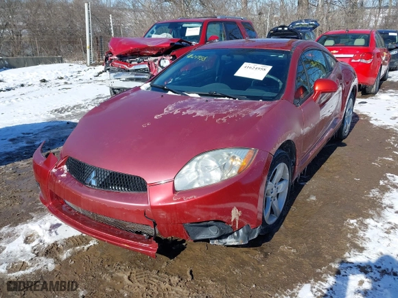 2009 Mitsubishi Eclipse GS with VIN 4A3AK24F79E029498, listed as a IAAI auction lot 41624958 with 186600 miles. Bid and sale history available at carsss.com. Image 17.
