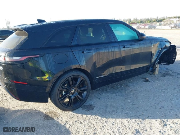 2022 Land Rover Range Rover Velar R-Dynamic S with VIN SALYT2EX0NA344160, listed as a IAAI auction lot 41582847 with 11,640 mi miles. Bid and sale history available at carsss.com. Image 4.