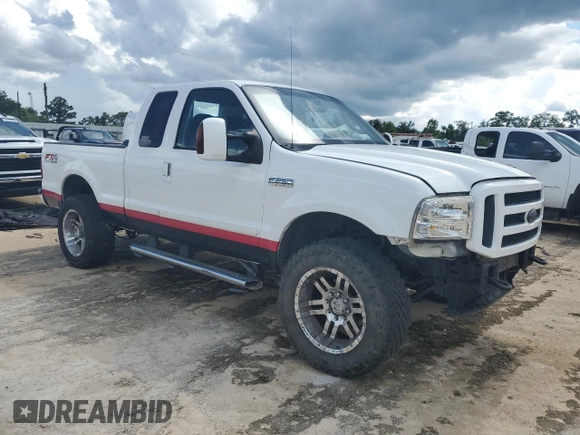 2006 Ford F-250 XL with VIN 1FTSX21546ED94821, listed as a Copart auction lot 62850665 with Not provided miles and Clean title. Bid and sale history available at DreamBid. Image 4.