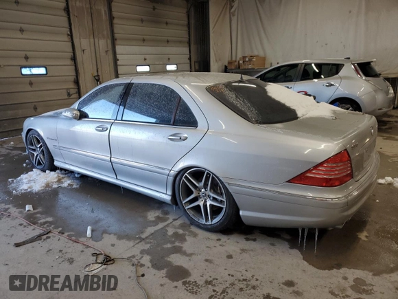 2006 Mercedes-Benz S 55 AMG with VIN WDBNG74J46A467680, listed as a Copart auction lot 42324065 with Not Provided miles and Clean Title. Bid and sale history available at DreamBid. Image 2.