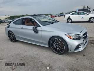 2023 Mercedes-Benz C 300 with VIN W1KWJ8DB4PG129366, listed as a Copart auction lot 68378014 with Not Provided miles and Clean Title. Bid and sale history available at DreamBid. Image 4.