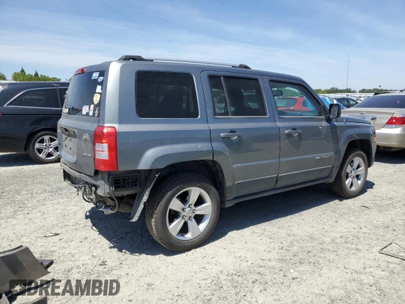 2013 Jeep Patriot Limited with VIN 1C4NJRCBXDD155612, listed as a Copart auction lot 55457735 with 145,697 mi miles and Salvage title. Bid and sale history available at DreamBid. Image 3.