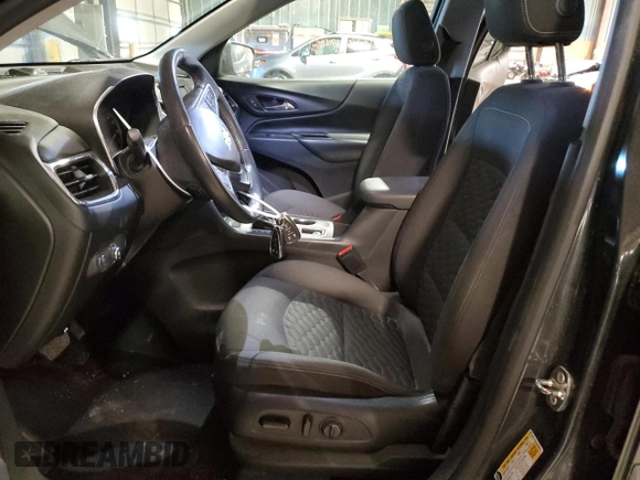 2018 Chevrolet Equinox LT with VIN 2GNAXSEVXJ6206846, listed as a Copart auction lot 46976605 with 76,830 mi miles and Salvage Title. Bid and sale history available at DreamBid. Image 7.