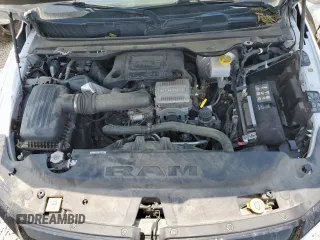 2023 Ram 1500 Big Horn with VIN 1C6SRFFT7PN698730, listed as a Copart auction lot 56967445 with 30,514 mi miles and Salvage title. Bid and sale history available at DreamBid. Image 11.