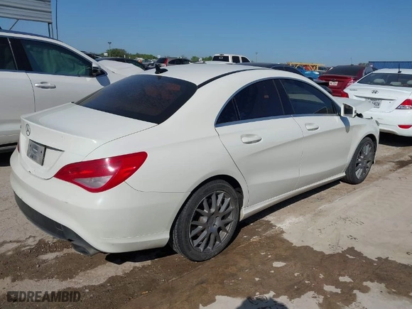2016 Mercedes-Benz CLA with VIN WDDSJ4EB9GN312912, listed as a IAAI auction lot 41988137 with 152,593 mi miles. Bid and sale history available at carsss.com. Image 4.