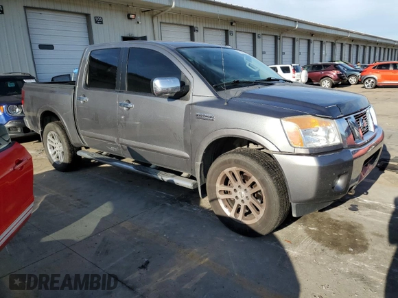 2013 Nissan Titan SV with VIN 1N6AA0EC9DN311176, listed as a Copart auction lot 79391214 with 99,085 mi miles and Salvage title. Bid and sale history available at DreamBid. Image 4.