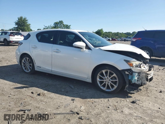 2011 Lexus CT 200h с VIN JTHKD5BH4B2005530, выставлен на аукционе Copart как лот 59148445 с пробегом 184 044 миль миль и Списание • Salvage title. История ставок и продаж доступна на DreamBid. Изображение 4.