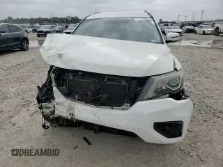 2018 Nissan Pathfinder SV z VIN 5N1DR2MN8JC613164, wystawiony jako Copart lot #51172865 z przebiegiem 126 016 mil mil oraz Szkoda całkowita • Salvage title. Historia ofert i sprzedaży dostępna na DreamBid. Obrazek 11.