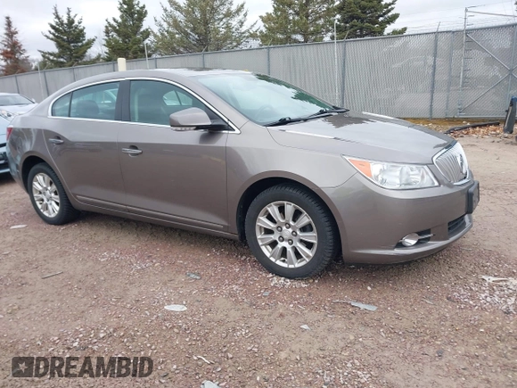 2012 Buick LaCrosse Leather with VIN 1G4GC5ER9CF204111, listed as a IAAI auction lot 42033655 with 152,895 mi miles. Bid and sale history available at carsss.com. Image 1.