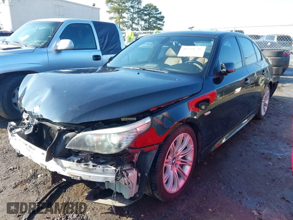 2010 BMW 5 Series 528i with VIN WBANU5C55AC124390, listed as a IAAI auction lot 41524736 with 213,184 mi miles and . Bid and sale history available at carsss.com. Image 17.