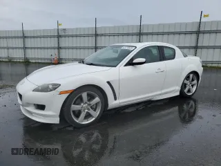 2008 Mazda RX-8 40th Anniversary with VIN JM1FE173280214520, listed as a Copart auction lot 45176825 with 36,967 mi miles and Salvage Title. Bid and sale history available at carsss.com. Image 1.