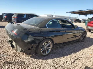 2015 BMW 4 Series 428i with VIN WBA3V7C56FP771719, listed as a Copart auction lot 88008765 with 85,572 mi miles and Salvage Title. Bid and sale history available at carsss.com. Image 3.