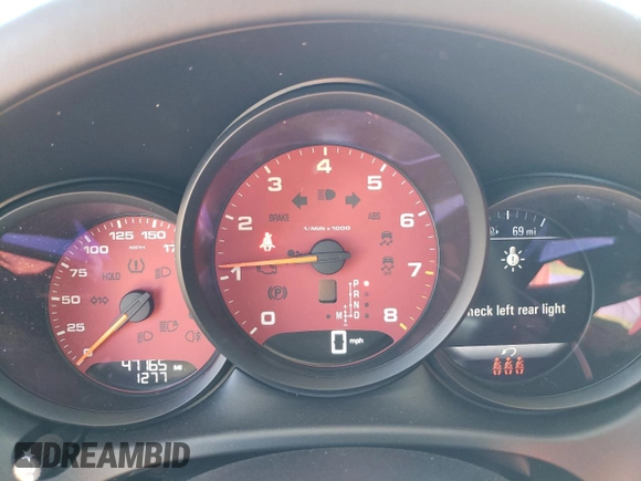 2021 Porsche Macan S с VIN WP1AB2A58MLB33046, выставлен на аукционе Copart как лот 49797745 с пробегом 47 165 миль миль и Списание • Salvage title. История ставок и продаж доступна на DreamBid. Изображение 9.